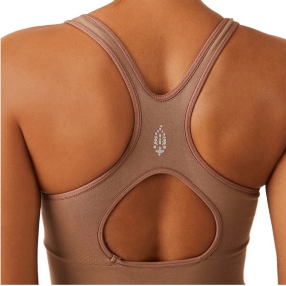 Free People Movement Every Single Time Runsie- Moonrock Tan Taupe Size XS/SM NWT - Picture 4 of 9